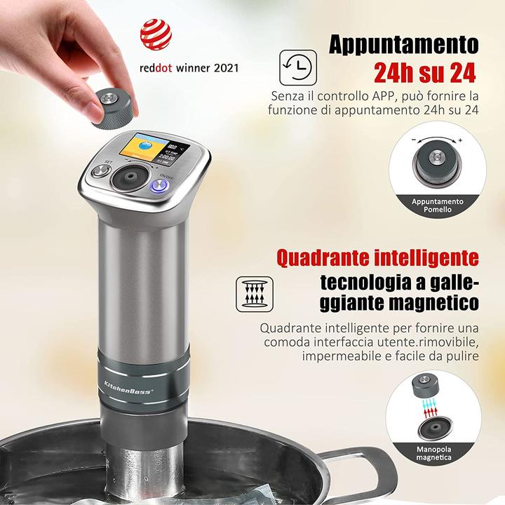 Actual product image KitchenBoss Sous Vide Roner
