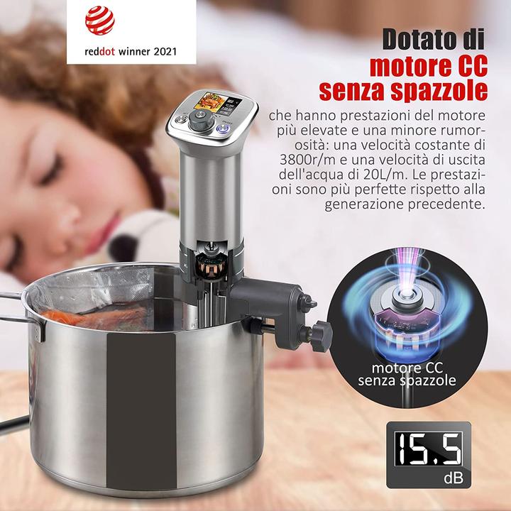 Actual product image KitchenBoss Sous Vide Roner