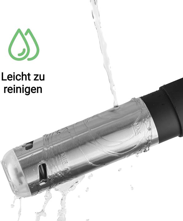 Produktbild KLAMER Sous Vide Stick 1200 Watt IPX7 wasserdicht 3D Zirkulation