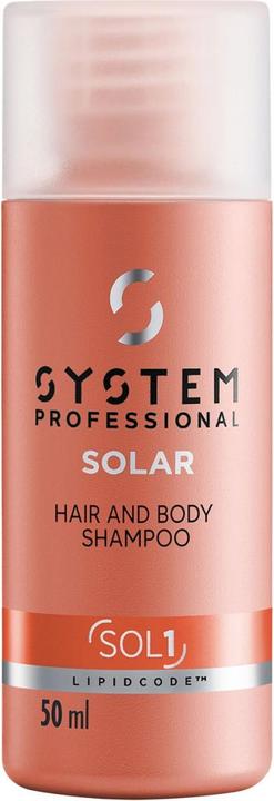 Actual product image System Professional Solar - Hair & Body Shampoo (50 ml, Liquid shampoo)