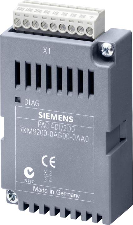 Actual product image Siemens Plug-in Expansion Module PAC 4DI/2DO