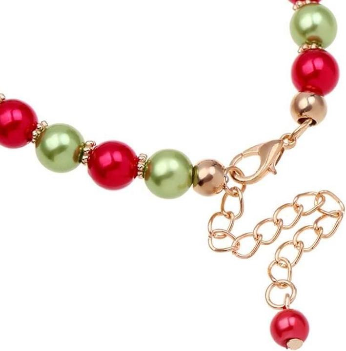 Image du produit Out of the blue Bracelet avec pendentif Charm Christmas (Métal, Matières plastiques)