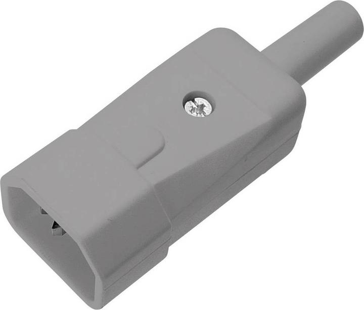 Image du produit Kaiser 249/sw Connecteur pour appareils froids 249 Mâle, droit Nombre total de pôles : 2 + P
