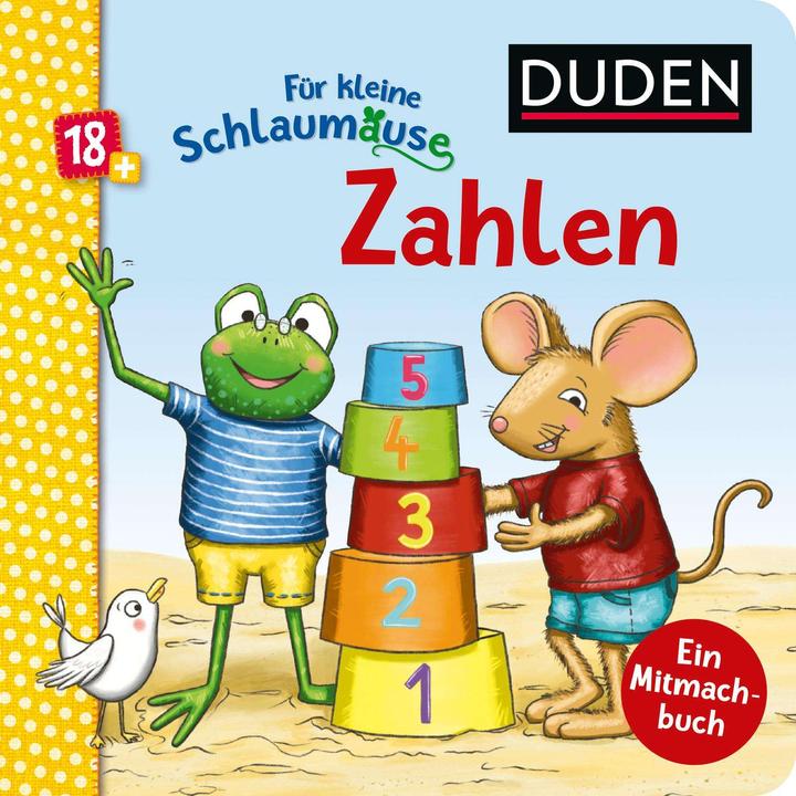 Produktbild Duden 18+: Für kleine Schlaumäuse: Zahlen (Lustiges Mitmach-Buch für die Kleinsten) (Deutsch)
