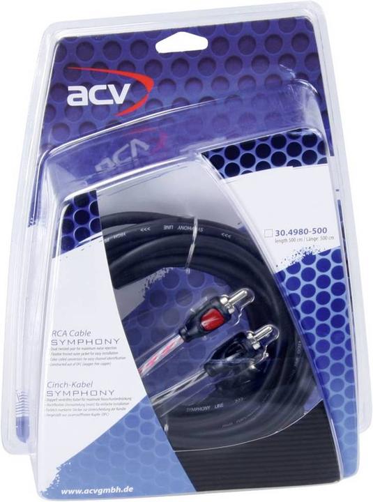 Produktbild ACV Cinch Kabel 2 Kanal Länge 5m