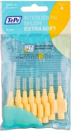 Produktbild TePe Interdentalbürsten Extra Soft ISO 4 (8 x, 0.70 mm)