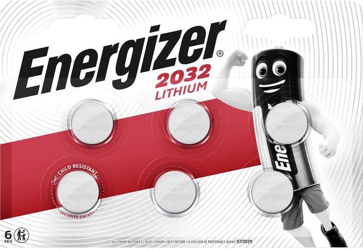 Immagine prodotto Energizer CR2032 (6 pz., CR2032, 235 mAh)