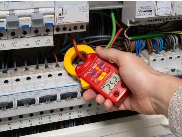 Produktbild Velleman DIGITALE MINI-STROMZANGE - CAT III - 600 V - AC - MIT DATA-HOLD-FUNKTION (CAT III)