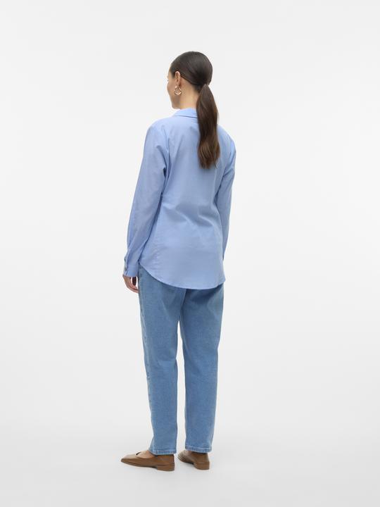 Immagine prodotto Mamalicious Vestibilità regolare Collo a camicia Polsini con bottone Maniche strette Camicia Camicia Camicia (M)
