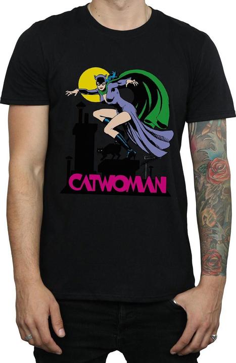 Produktbild Catwoman Text Logo TShirt (L)