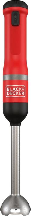 Produktbild Black & Decker Stabmixer Kitchen Wand Rot, 2-teilig