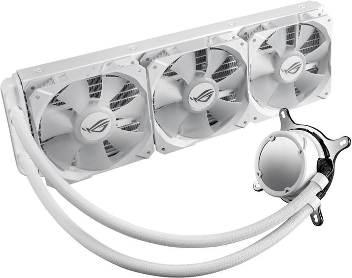 Actual product image ASUS ROG Strix LC 360 RGB White Edition Complete water cooling