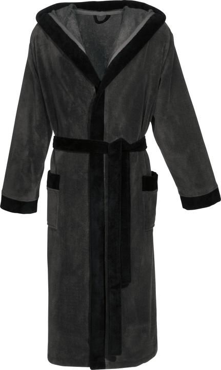 Actual product image Erwin Müller Mens bathrobe with hood (S)