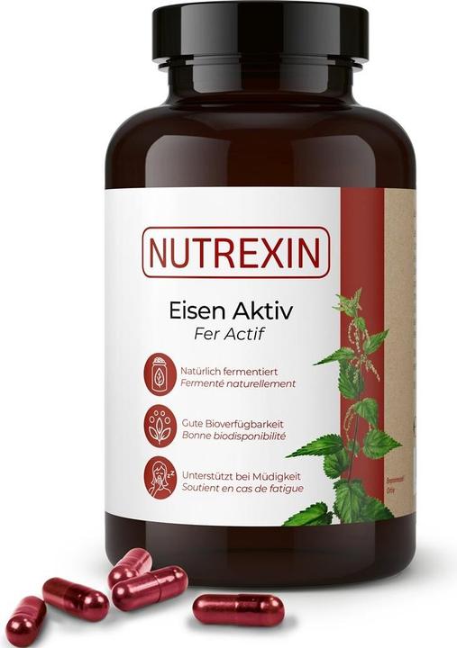 Actual product image Nutrexin Iron Active (120 Caps) (120 Piece, Capsules, 100 g)