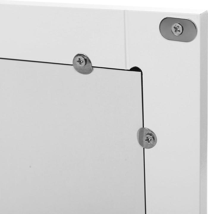 Immagine prodotto Vasagle Armadio a specchio LHC002 bianco 56,5 x 13,0 x 58,5 cm (56 x 13 x 58 cm)