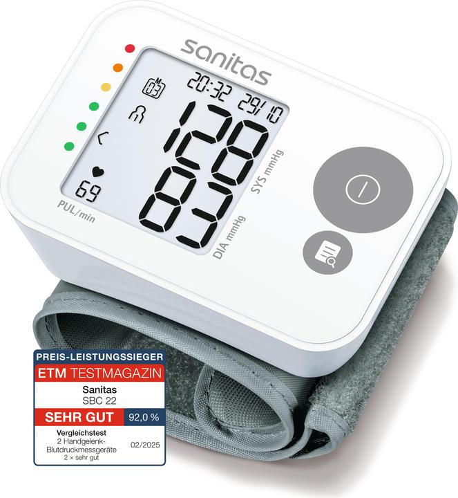 Sanitas SBC22 (Blood pressure monitor wrist)