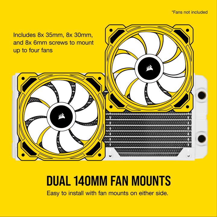 Actual product image Corsair Hydro X Series XR5 280 (140 mm)