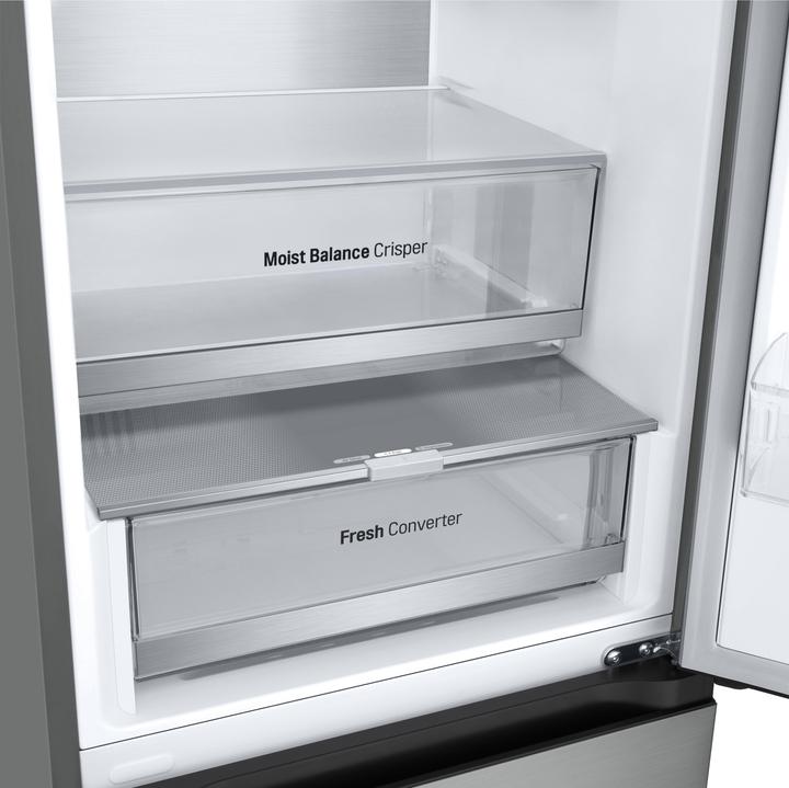 Immagine prodotto LG GBV5140CPY Frigorifero combinato, Classe C, 344L, Fresh Converter, Total no frost, Argento (344 l)