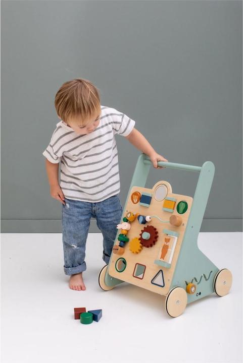 Actual product image Trixie Baby Wooden play and baby walker with animals