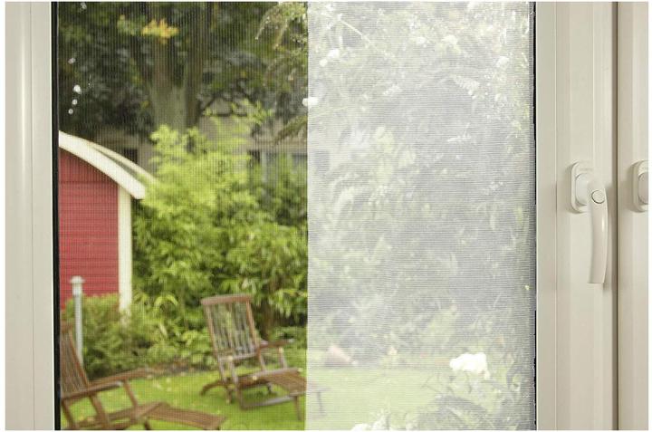 Actual product image tesa Insect screen COMFORT for windows, with Velcro tape, self-adhesive, without drilling (120 x 240 cm)