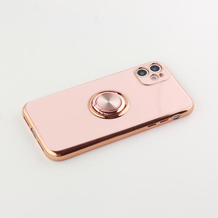 Produktbild PhoneLook Hülle Gummi Bronze mit Ring (Samsung Galaxy S25 Ultra)