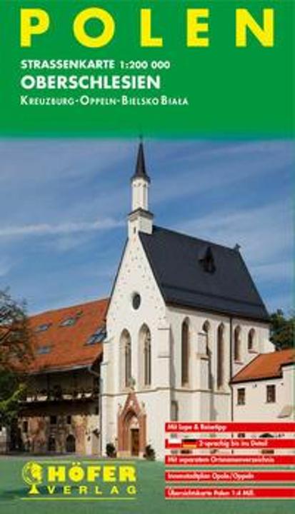 Polen PL007. Oberschlesien 1 : 200 000. Strassenkarte