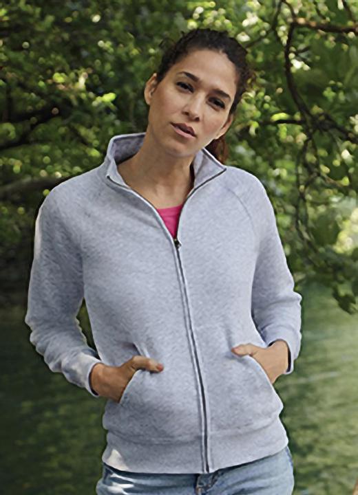 Produktbild Fruit of the Loom LadyFit FleeceSweatshirtJacke (XS)