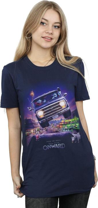 Immagine prodotto Disney Onward Gwniver Poster Maglietta Ampia Donna (XL)