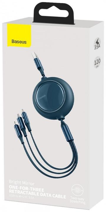 Produktbild Baseus 3in1 Ladekabel (1.20 m, USB 3.2 Gen 1)
