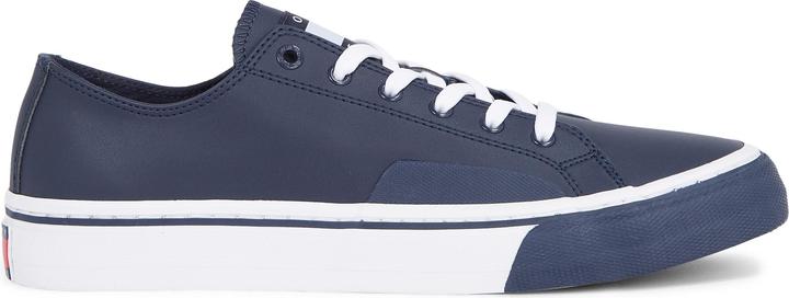 Actual product image Tommy Hilfiger Tommy Jeans Mens Leather Vulc - 55397 (40)