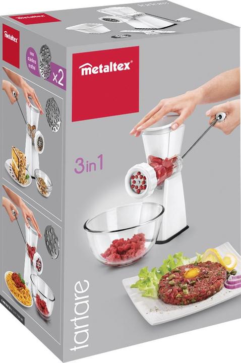 Actual product image Metaltex Mincer 'Tartare' 3 in 1