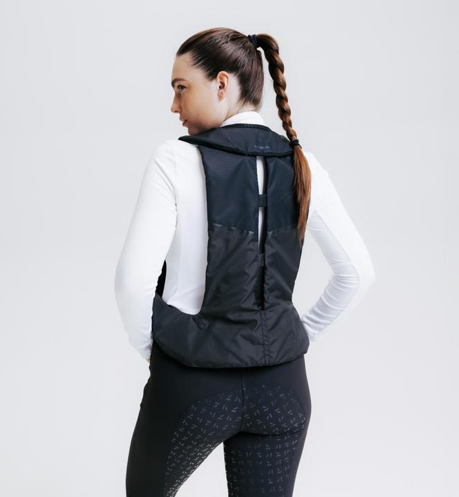 Actual product image Caperlan Riding waistcoat Airbag ladies/men black (S)