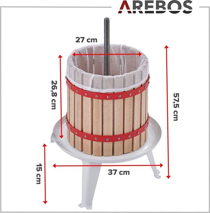 Produktbild Arebos Obstpresse (CH-Stecker)
