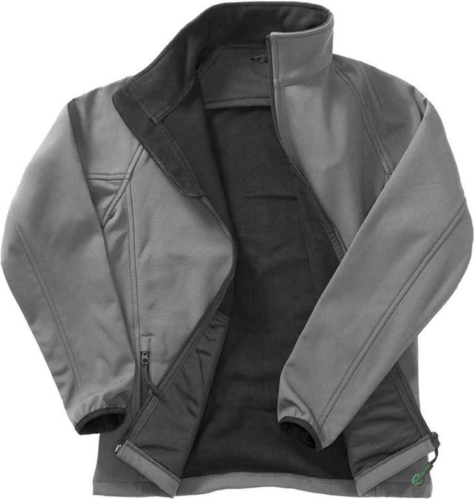 Actual product image Result Clothing Mens Printable Soft Shell Jacket (M)
