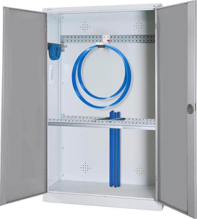 Immagine prodotto C+P Armadio modulare per attrezzature sportive con attrezzatura di base (HxLxP: 195x120x50 cm, con ante