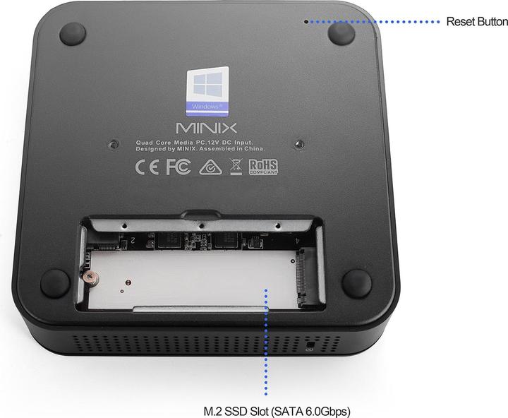 Produktbild Minix Neo G41V-4 Max (Intel Celeron N4100, 128 GB, 128 GB, UHD Graphics 600)