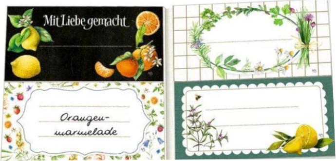Immagine prodotto Libretto di etichette - Conservazione delle etichette (