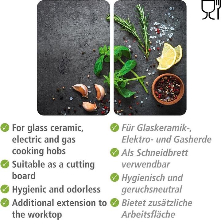 Produktbild Wenko Glasabdeckplatten Kräuter