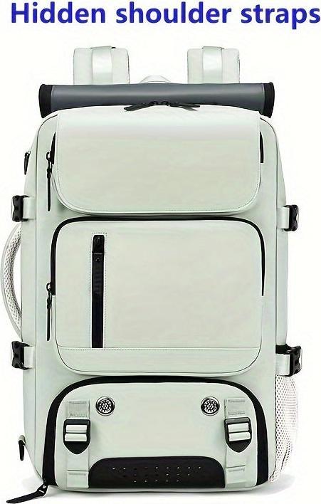 Only-Bags.Store Waterproof 40.64 Cm Business Laptop Backpack, Travel Backpack With Separate Shoe Bag, Outdoors
