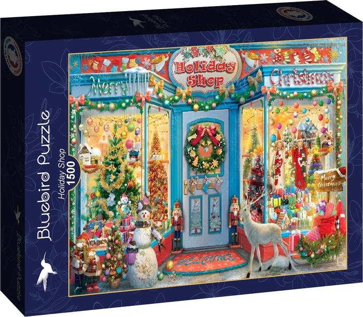 Produktbild Bluebird Puzzle 1500 pieces Holiday Shop (1500 Teile)
