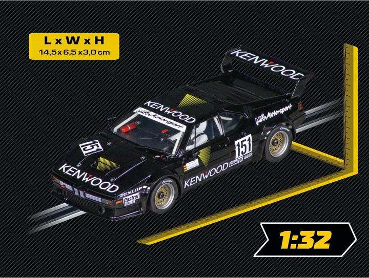 Produktbild Carrera 20031085 - Digital 132 BMW M1 Procar "MK-Motorsport, No.151" DRM 1986