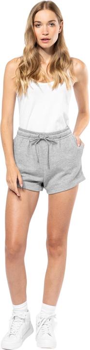 Produktbild Kariban Umweltfreundliche Shorts aus ungerautem Molton, Damen (S)
