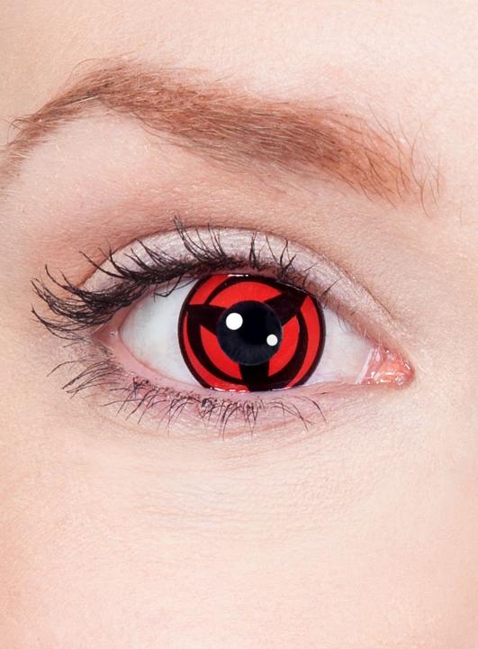 Produktbild Maskworld Kakashis Mangekyou Sharingan Kontaktlinsen (Rot)