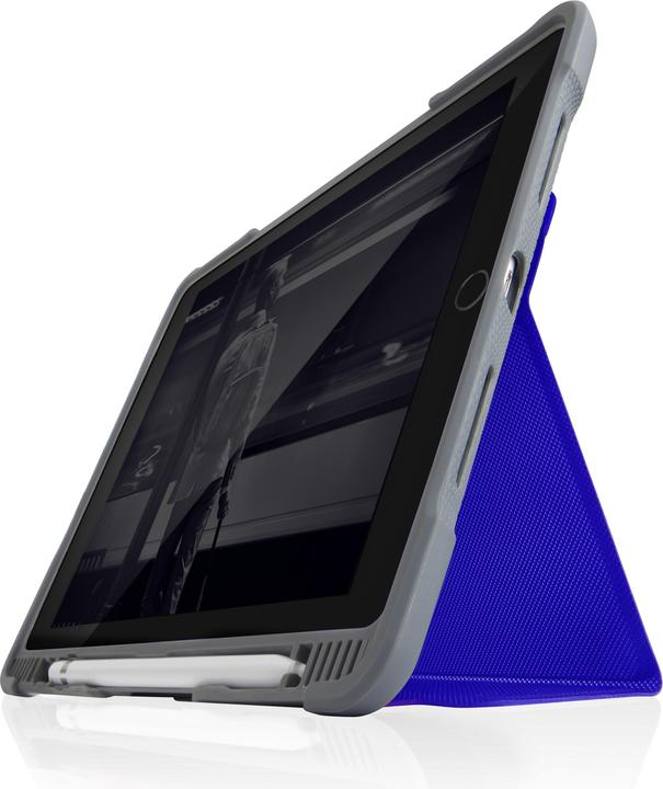 Actual product image STM Dux Plus DUO Case (iPad 10.1, 2019, Blue) (iPad 2019 (7th gene))