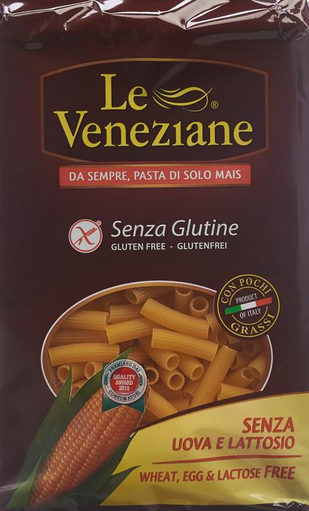 Immagine prodotto Le Veneziane Pasta Tubetti di mais senza glutine (250 g)