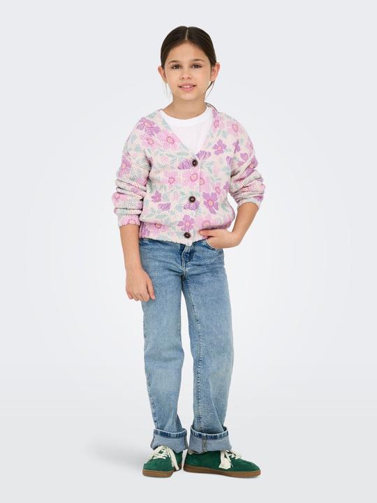 Produktbild Only Locker geschnitten V-Ausschnitt Pullover Strickjacke (110)