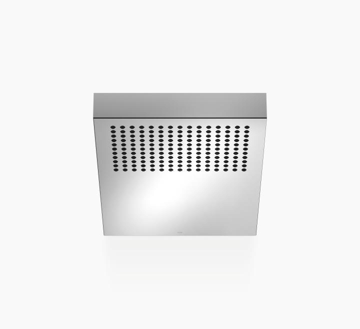 Dornbracht Performing Water JustRain rain shower with wall connection, 590x360 mm (24.50 l/min)