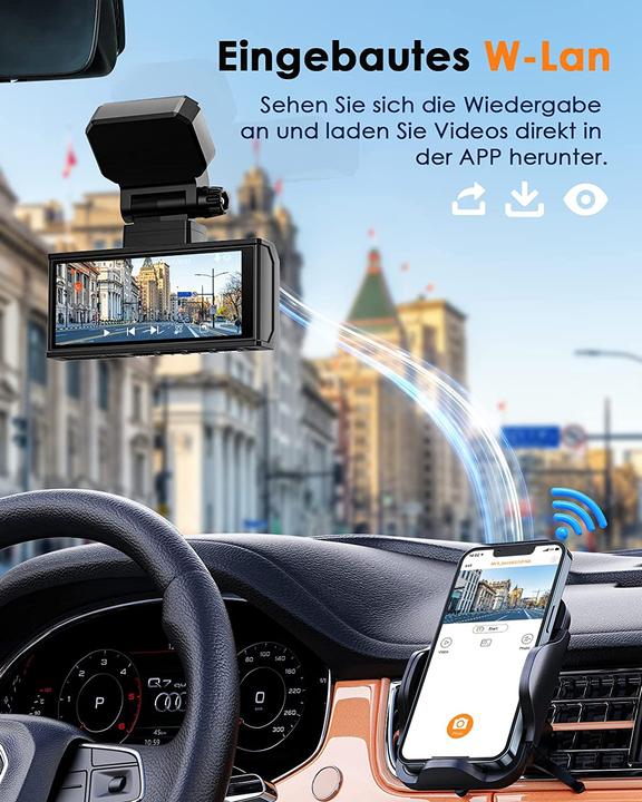 Produktbild Lamto Dual Autokamera mit WiFi GPS