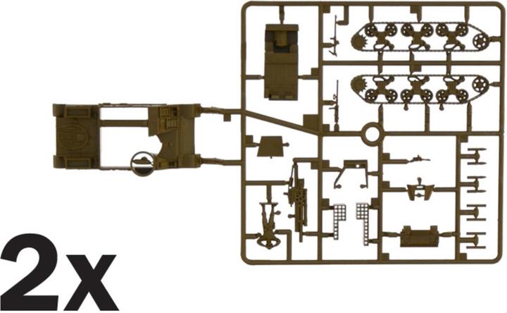 Actual product image 1:72 US M7 Priest 105mm/Kang. Fa.Ass.Kit