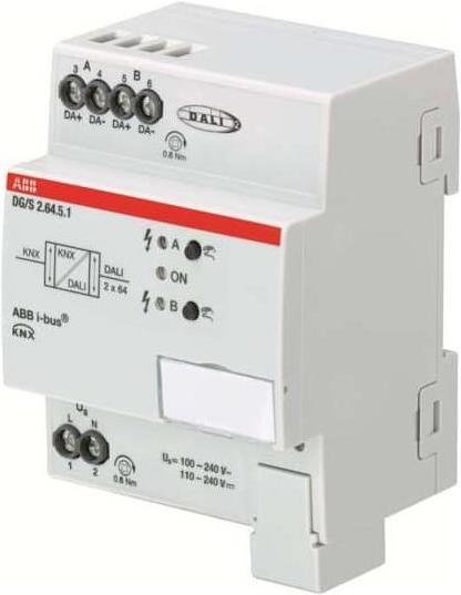 Immagine prodotto ABB Gateway DALI 2gang DG/S2.64.5.1 Premium 2CDG110274R0011